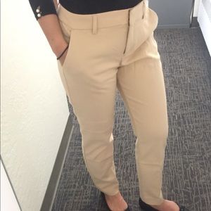 Express Columnist Pants Beige